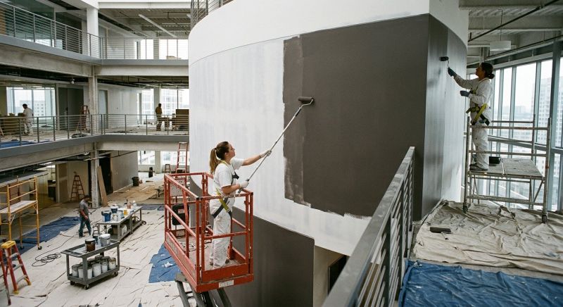 Retail Ceiling Painting in Chandler, AZ
