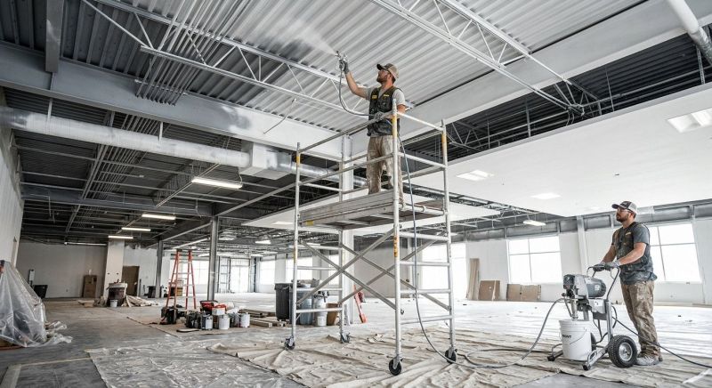 Retail Ceiling Painting in Pinellas County, FL