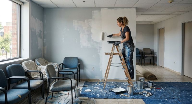 Waiting Room Painting in Loveland, CO
