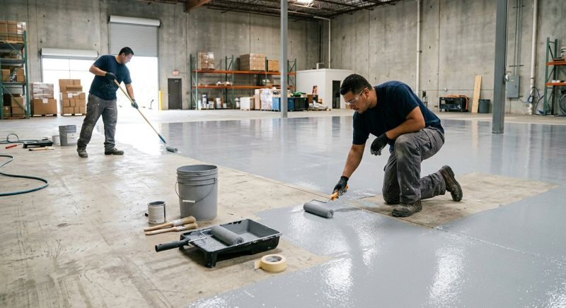 Business Floor Painting in Chandler, AZ