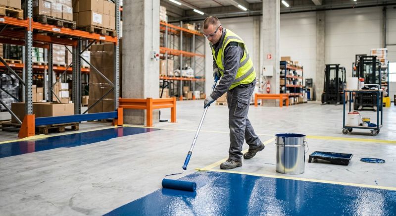 Business Floor Painting in Greeley, CO
