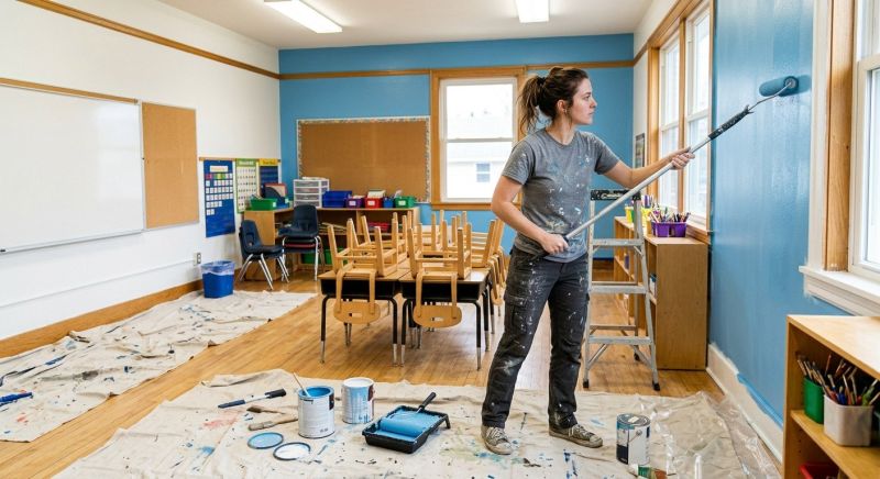 Classroom Painting in Denver, CO