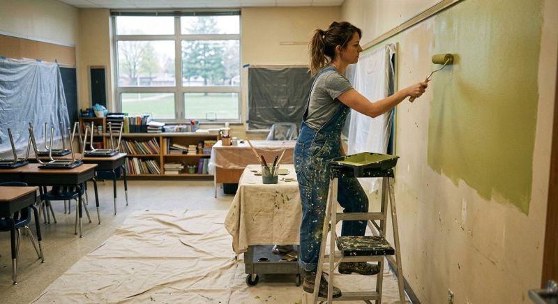 Classroom Painting in Littleton, CO
