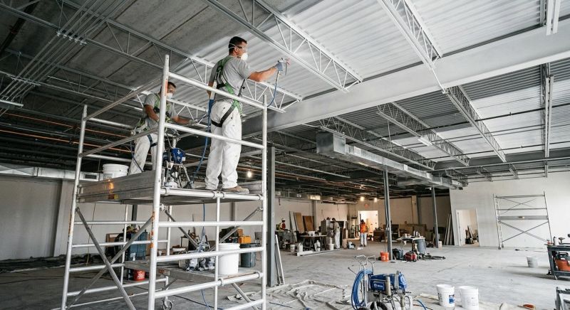 Commercial Ceiling Painting in Pinellas County, FL