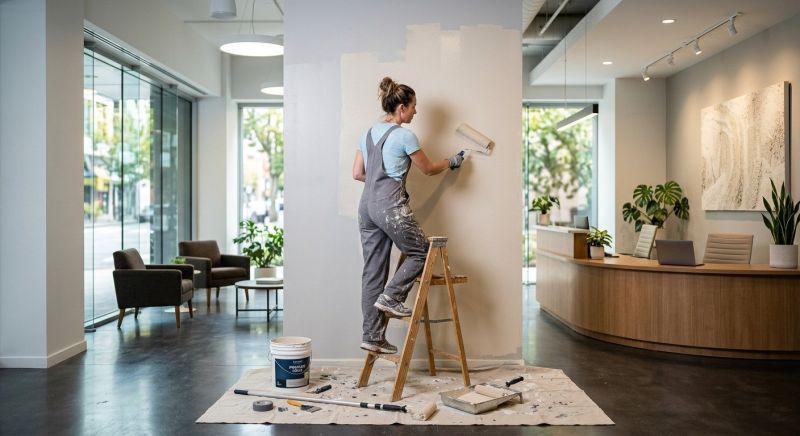 Reception Area Painting in Denver, CO